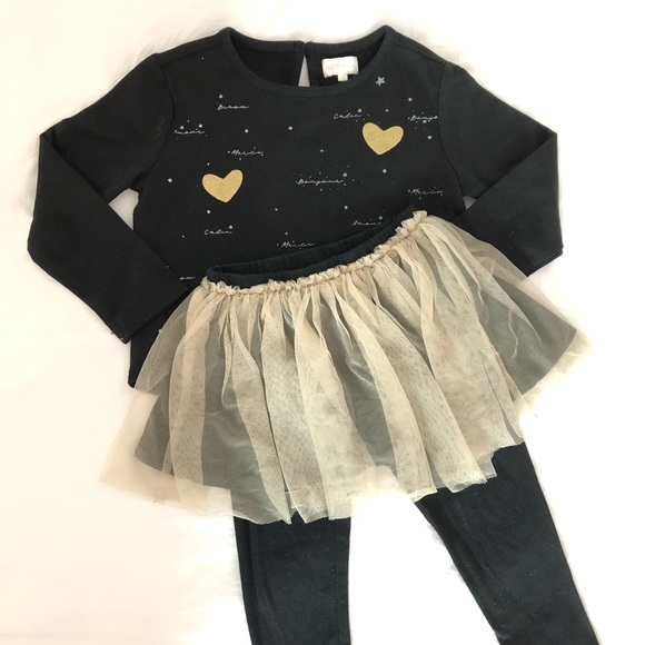 BCBGirls Other - Toddler - BCBG Girls Glitter Heart Set - Sz 4T